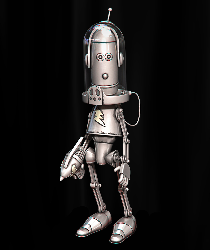 Dave the robot. Lawrence Northey